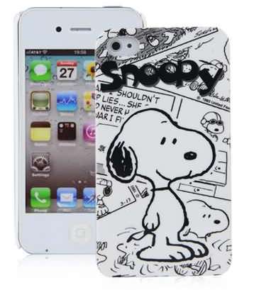Cover di Snoopy con lo sfondo a fumetti