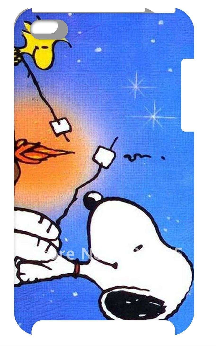 Cover con Snoopy in campeggio