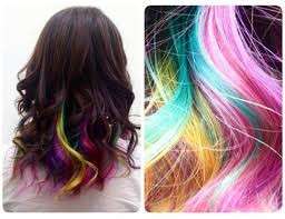 Come colorare i secret rainbow hair