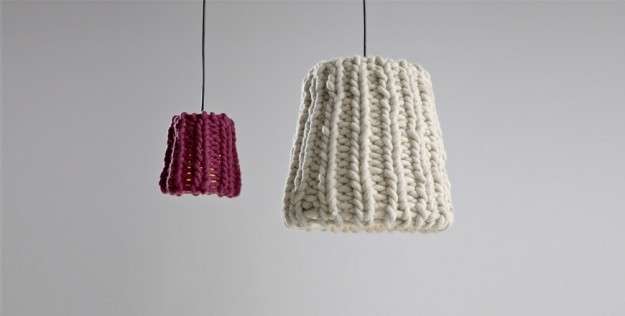 Lampada tricot