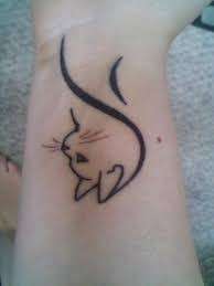 Tatuaggio: un gatto sul polso