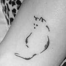Tatuaggio con gatto