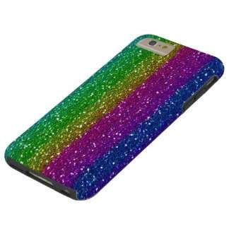 Cover con arcobaleno glitter
