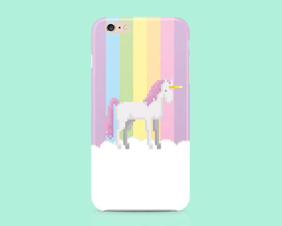 Cover con arcobaleno in pixel
