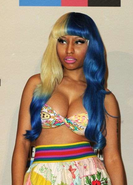 Nicki Minaj in costume 