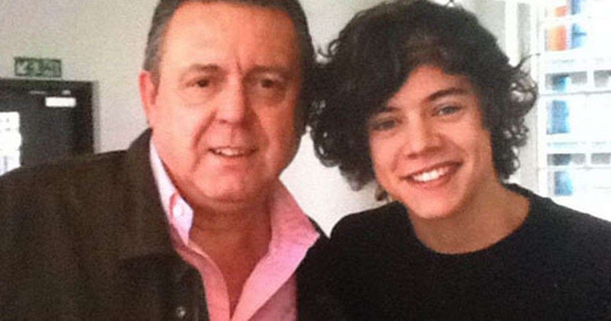 Harry Styles con il papà