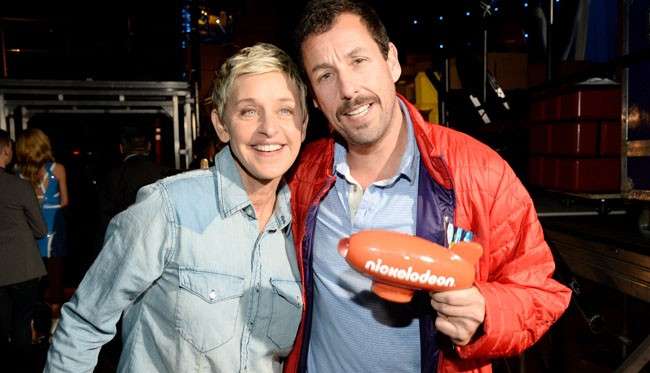KCA 2016 - Ellen DeGeneres e Adam Sandler