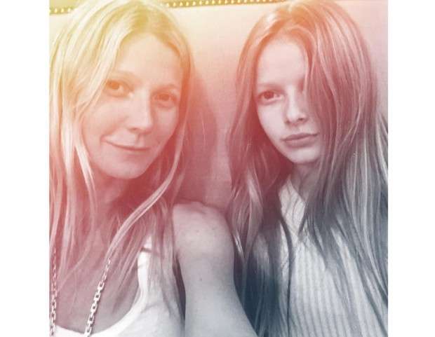 Gwyneth Paltrow con la figlia Apple