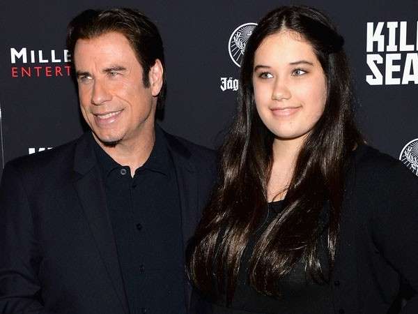 John Travolta e sua figlia