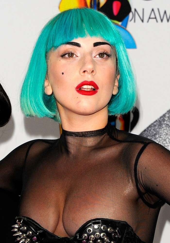 Makeup retrò di Lady Gaga