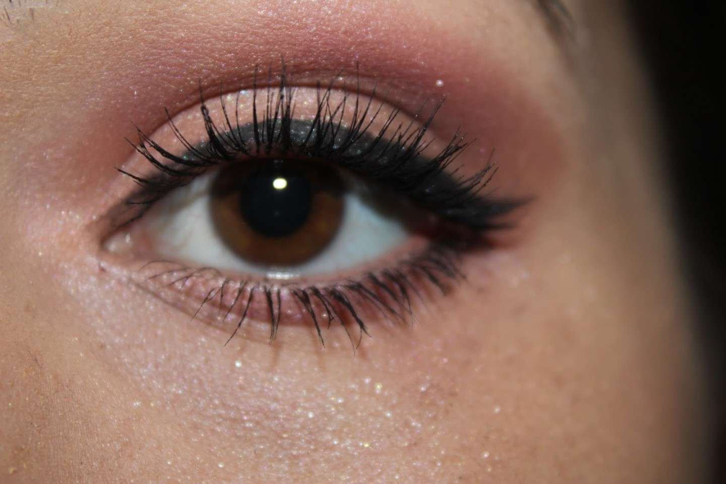 Trucco occhi color Rose Quartz