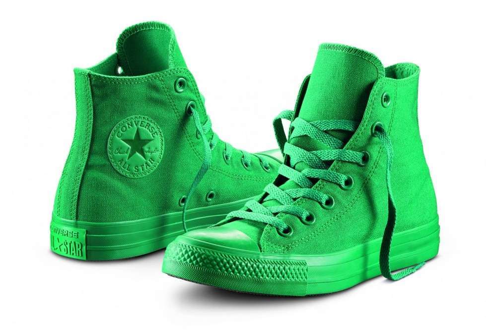 Sneakers verde acceso