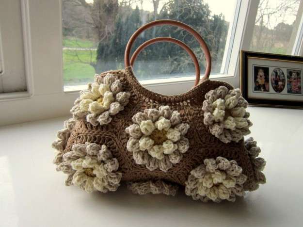 Idea originale per borsa di maglia