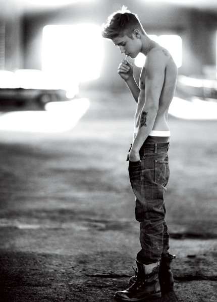 Justin Bieber su Teen Vogue