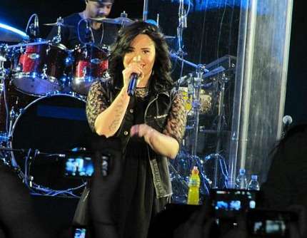 Demi Lovato in Concerto in Russia 