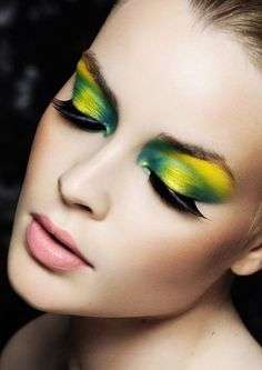 Makeup occhi ispirato al Brasile