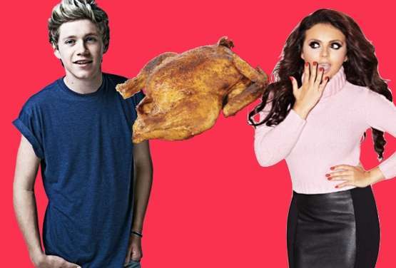 Niall Horan e Jesy Nelson amano il pollo