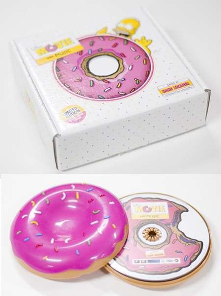 Il packaging dei porta cd Donuts