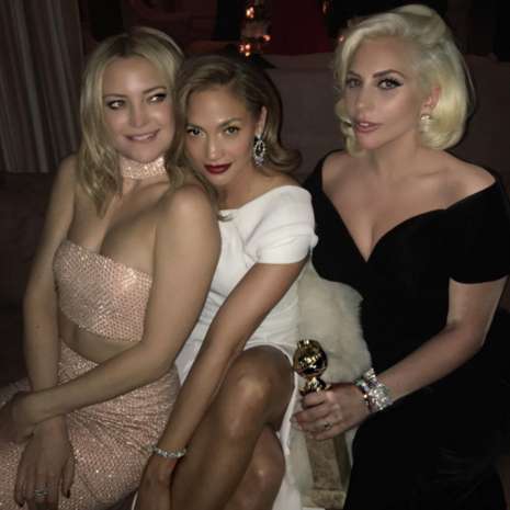 Jennifer Lopez, Lady Gaga e Kate Hudson