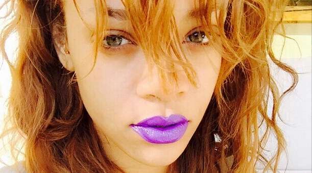 Il rossetto viola di Rihanna