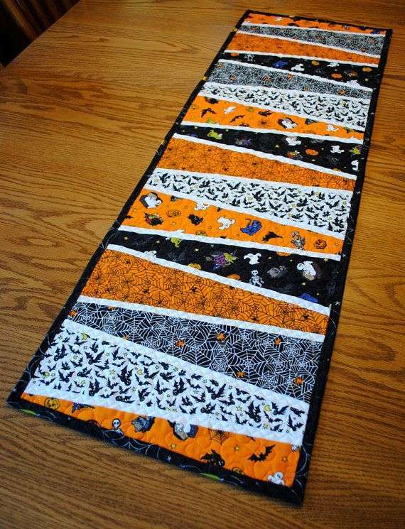 Tappeto patchwork per Halloween