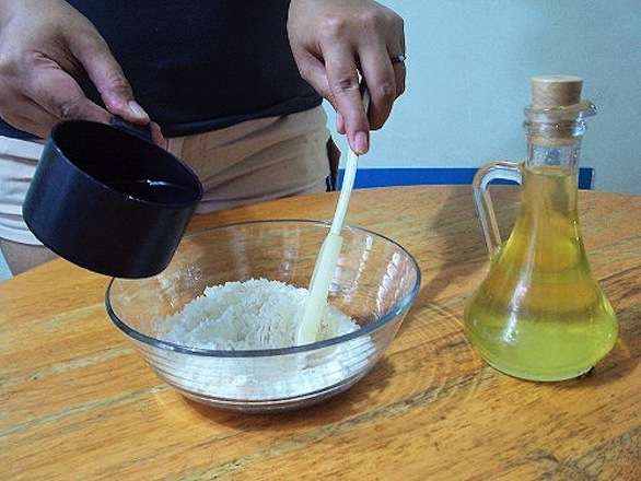 Preparazione della pasta di sale