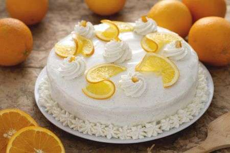 Torta arancia e yogurt