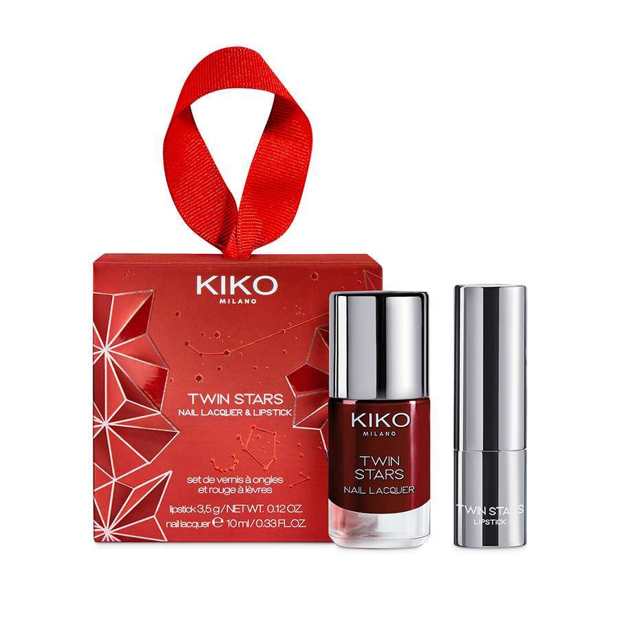 Il set rossetto e smalto di Kiko per Natale 2016
