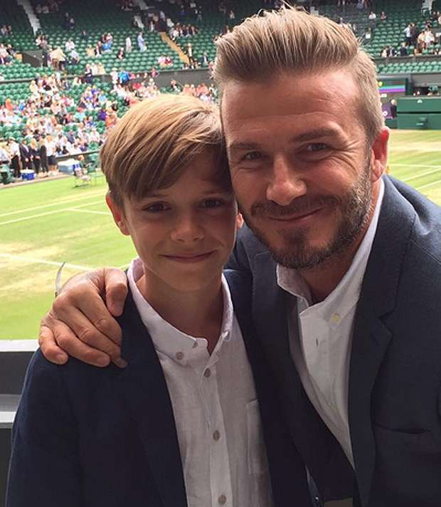David e Romeo Beckham