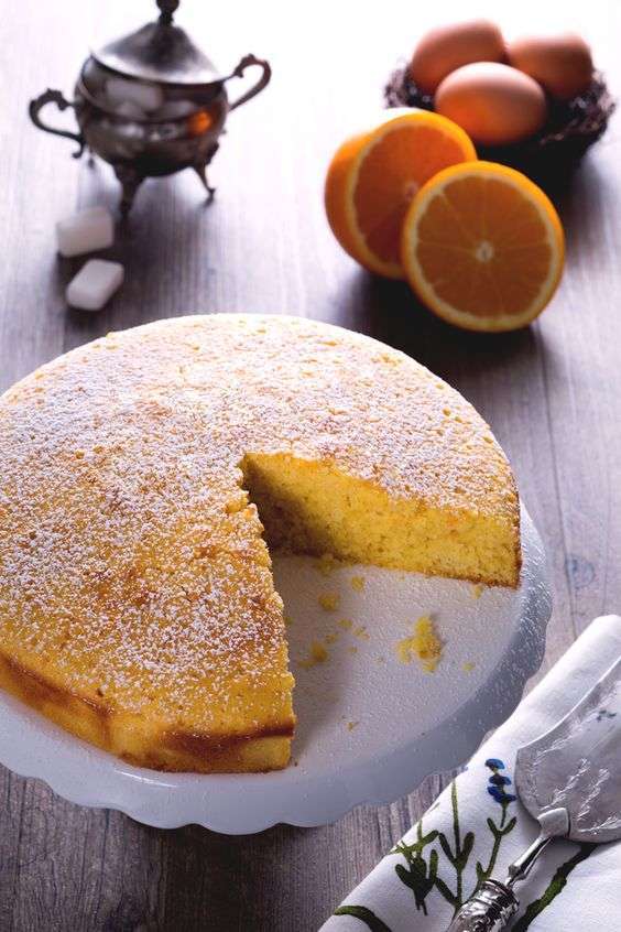 La torta all'arancia