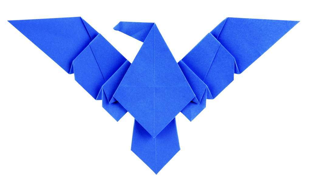 Origami facili: l'aquila