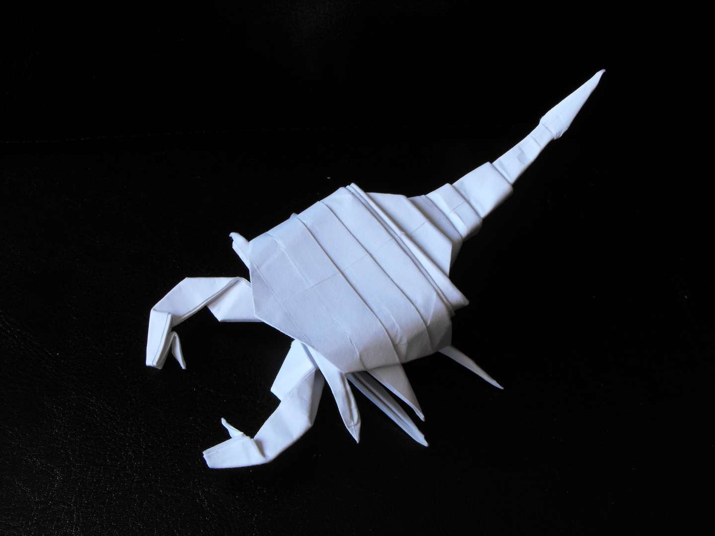Lo scorpione origami