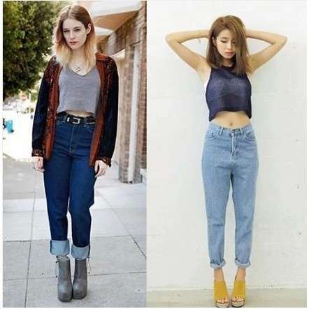 Jeans in due colori