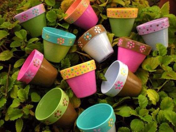 Idee per decorare i vasi di terracotta