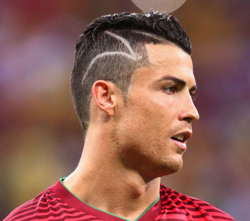 Capelli tatuati per Cristiano Ronaldo