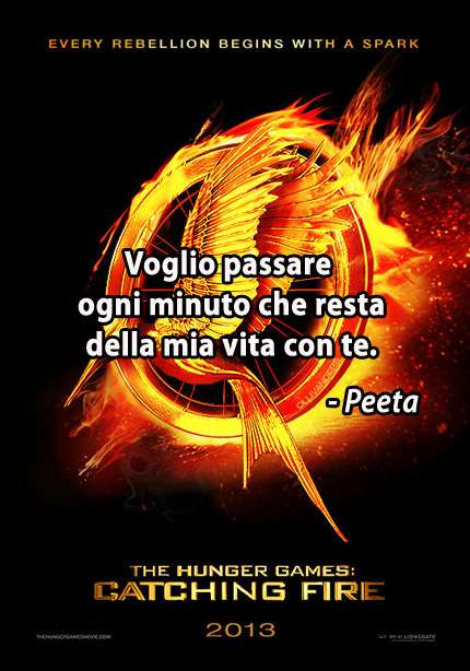 Il romanticismo di Peeta di Hunger Games