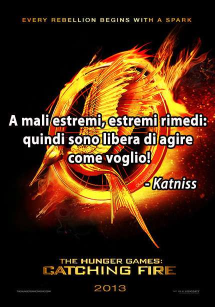 Lo spirito di Katnis in Hunger Games