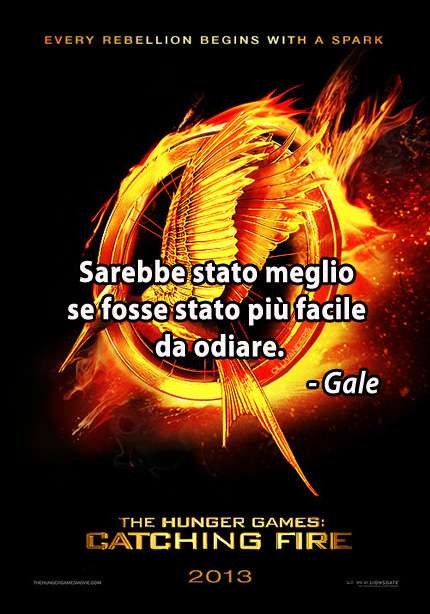 Le citazioni più belle da "La ragazza di Fuoco": Gale