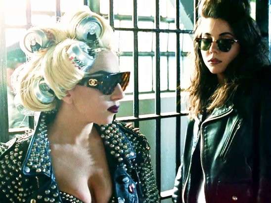 Lady Gaga con la sorella 17enne Natalie Germanotta
