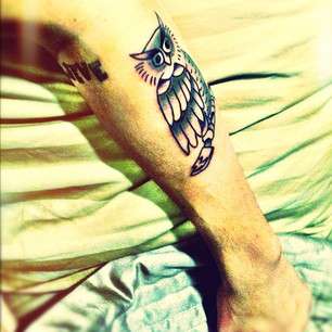 Il gufo tra i tatuaggi più belli di Justin Bieber