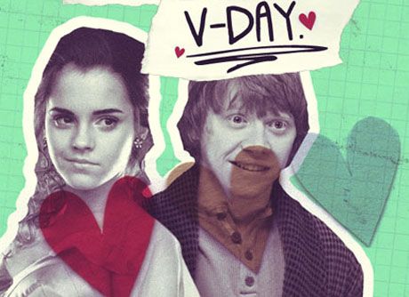 Cartoline di San Valentino delle Star - Harry Potter