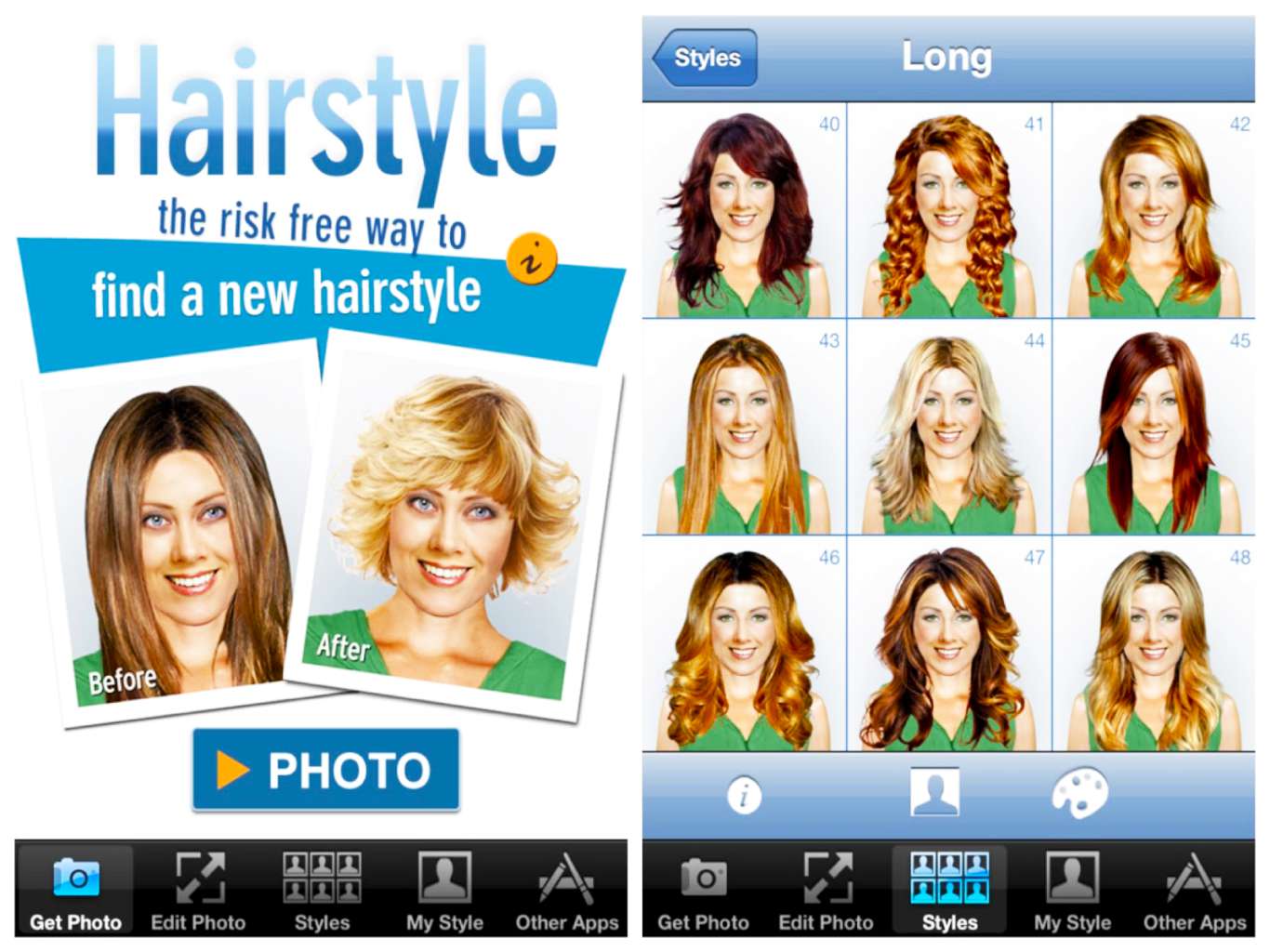 Le applicazioni per provare i tagli capelli, le migliori per ... Come cambiare look
