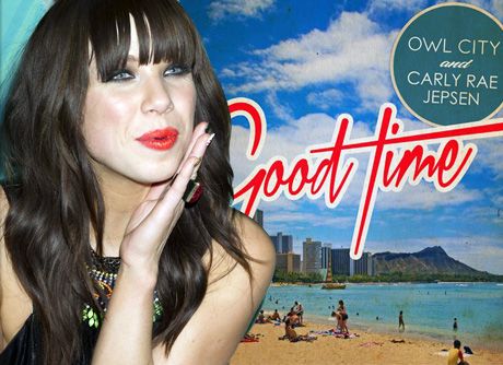 Owl City Good Time Sheet Music in Eb Major transposable