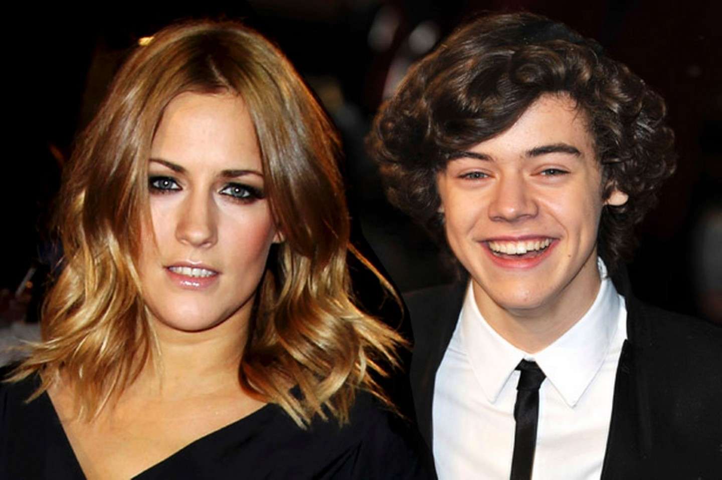 Caroline Flack ed Harry Styles