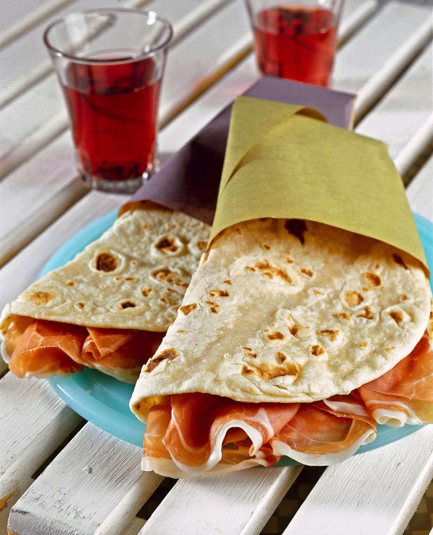 Piadina con crudo