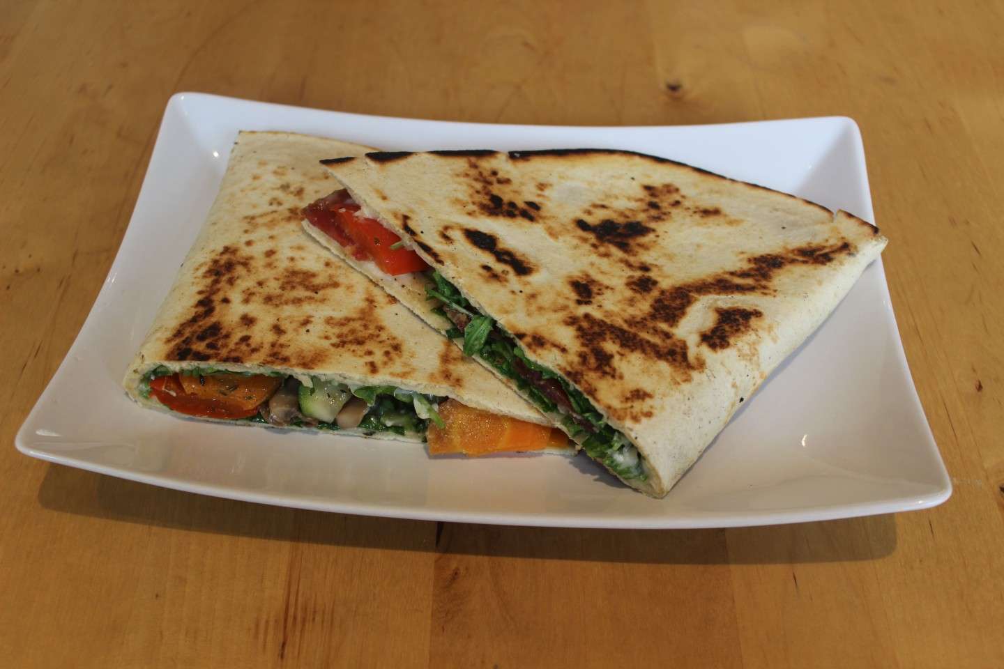 Piadina light verdure