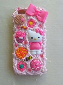 Cover iphone con fiocco rosa