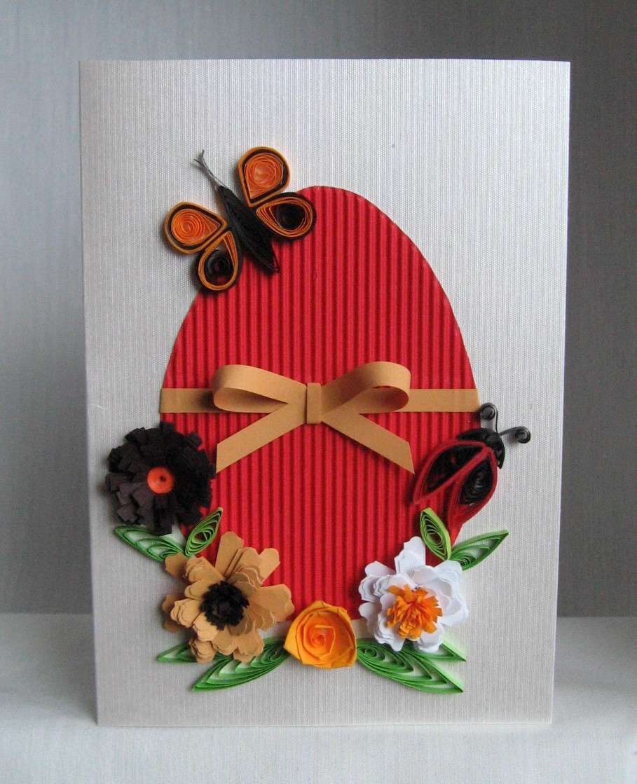 Farfalle e coccinelle con il quilling