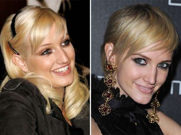 Ashlee Simpson con un naso nuovo