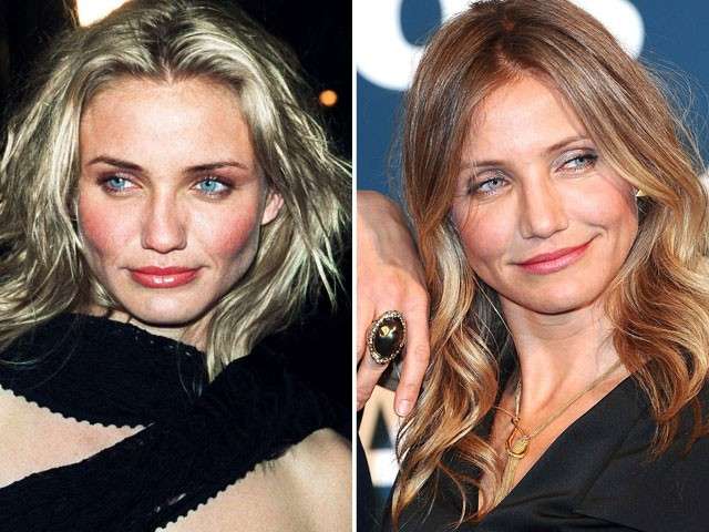 Cameron Diaz col naso nuovo